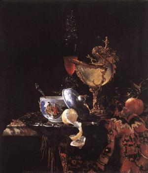 威廉 考爾夫 Still Life With A Nautilus Cup